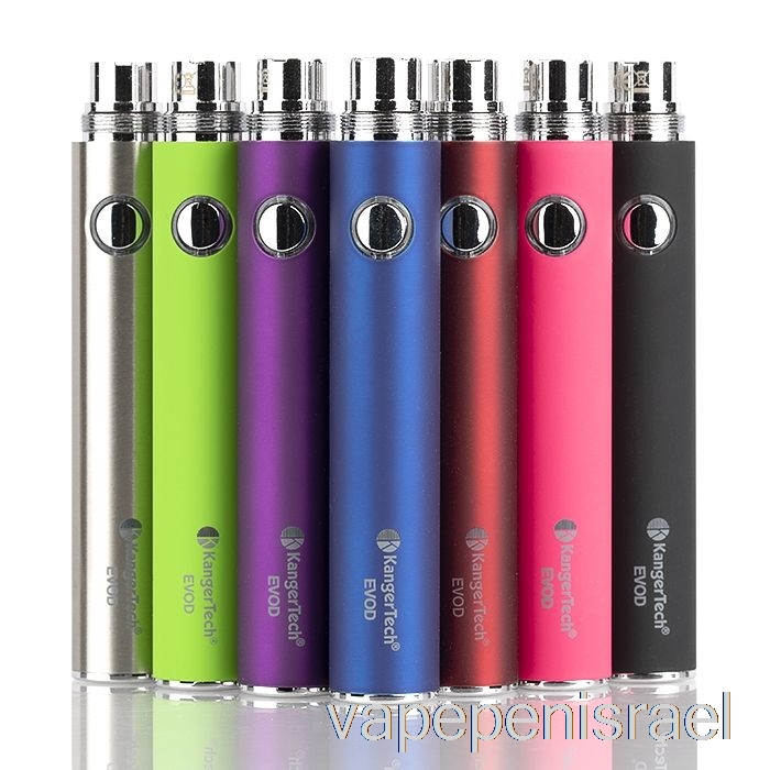 חד פעמי Vape Israel Kanger Evod 650mah / 1000mah סוללה 650mah - קשת בענן